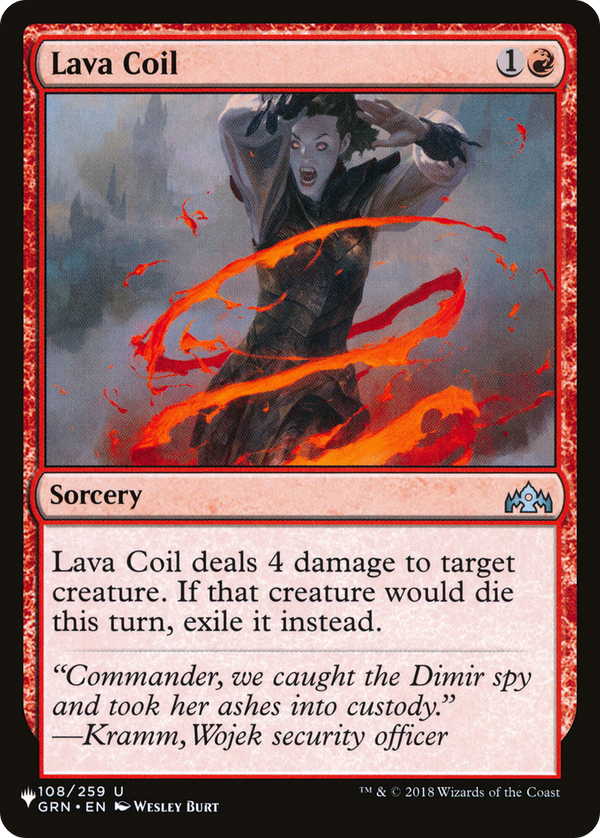 Lava Coil - GRN Reprint (PLST)