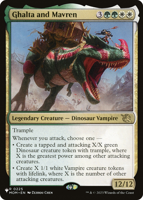 Ghalta and Mavren - MOM Reprint (PLST)