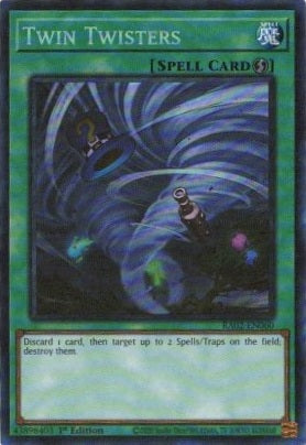 Twin Twisters (PCR) - RA02-EN060 - Prismatic Collector's Rare - 1st Edition