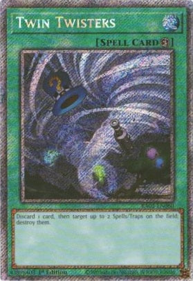 Twin Twisters (Platinum Secret Rare) - RA02-EN060 - Platinum Secret Rare - 1st Edition