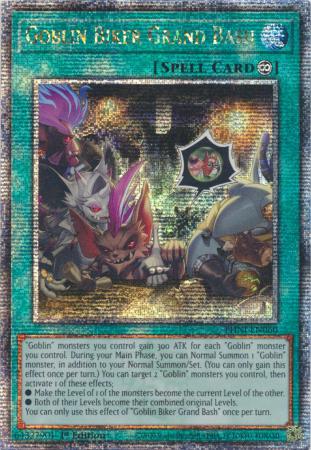 Goblin Biker Grand Bash - PHNI-EN060 - Quarter Century Secret Rare - 1st Edition