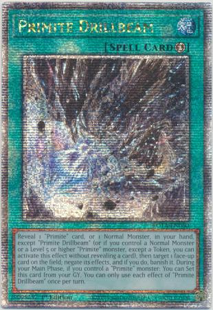 Primite Drillbeam - ROTA-EN060 - Quarter Century Secret Rare - 1st Edition