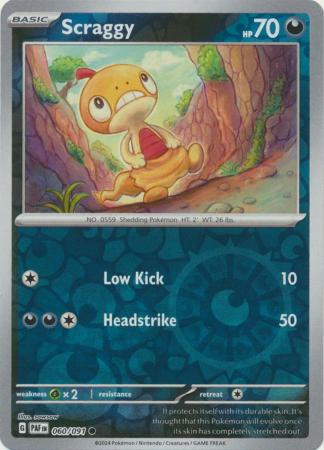 Scraggy - 060/091 - Common - Reverse Holo