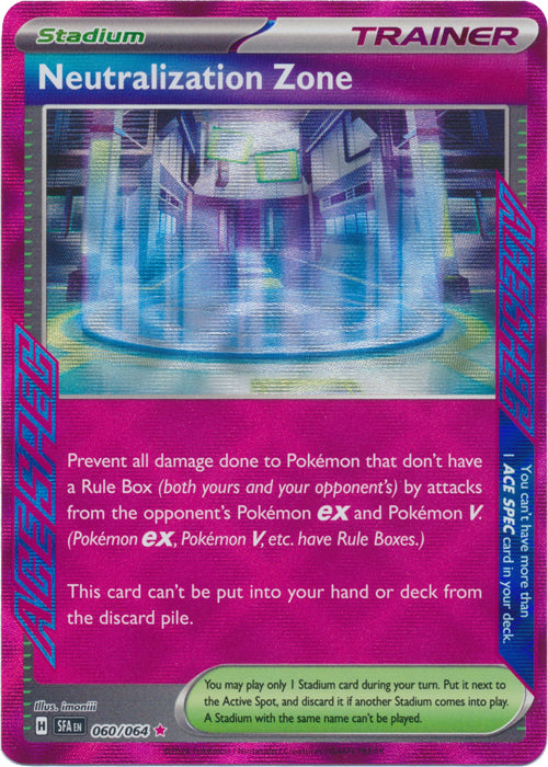 401 Games Canada - Neutralization Zone - 060/064 - ACE SPEC Rare