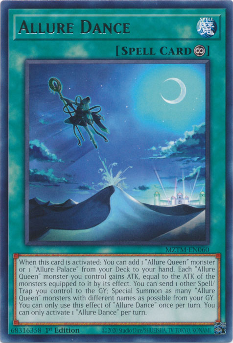 Allure Dance - MZTM-EN060 - Rare - 1st Edition