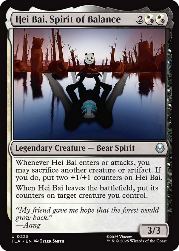 Hei Bai, Spirit of Balance (TLA)