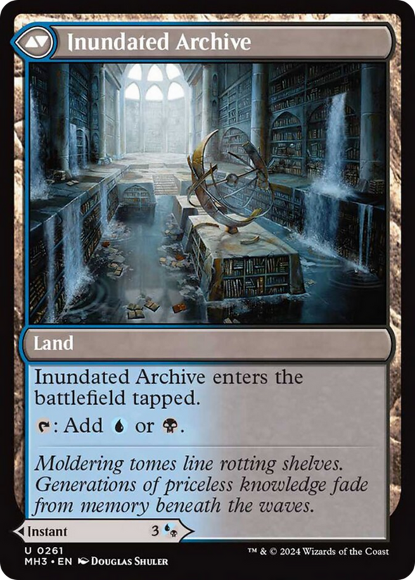 Waterlogged Teachings // Inundated Archive (MH3)