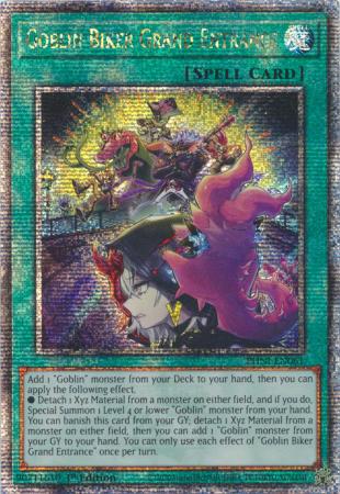 Goblin Biker Grand Entrance - PHNI-EN061 - Quarter Century Secret Rare - 1st Edition