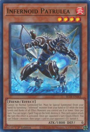 Infernoid Patrulea - BLTR-EN061 - Ultra Rare - 1st Edition