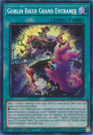 Goblin Biker Grand Entrance - PHNI-EN061 - Secret Rare - 1st Edition