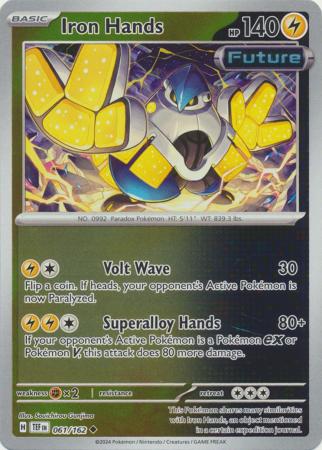 Iron Hands - 061/162 - Uncommon - Reverse Holo