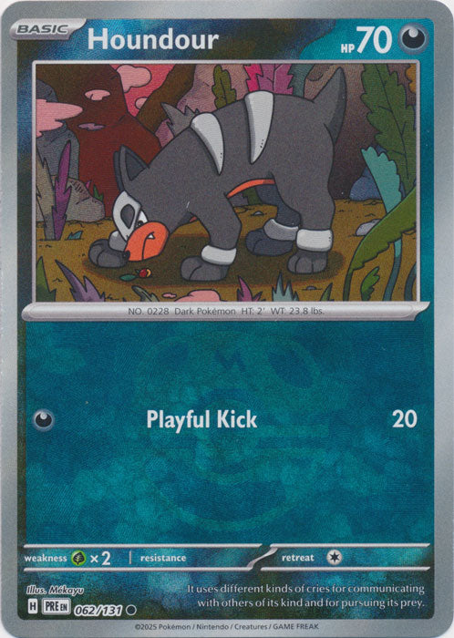 Houndour (Master Ball Pattern) - 062/131 - Common