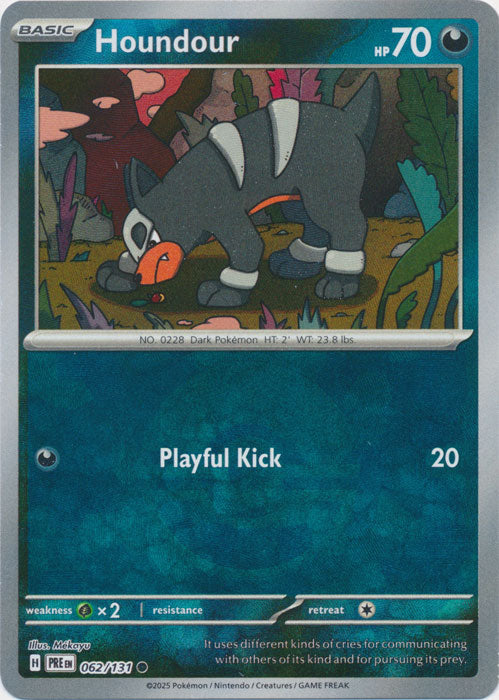 Houndour (Poke Ball Pattern) - 062/131 - Common