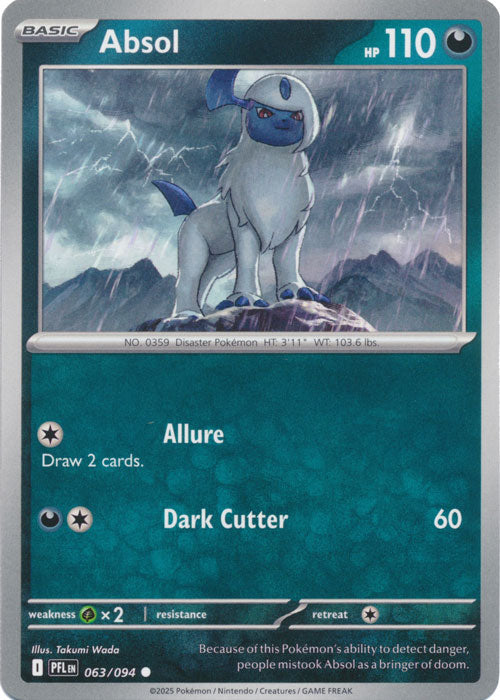 Absol - 063/094 - Common