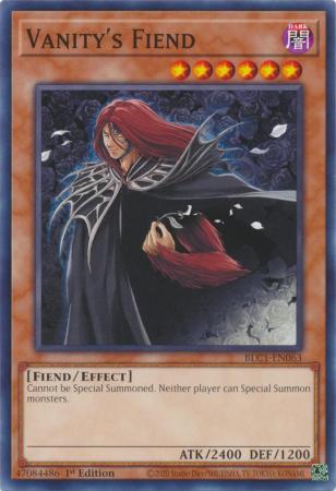 Vanity's Fiend - BLC1-EN063 - Common - 1st Edition