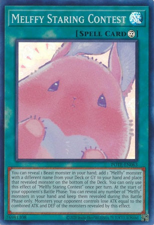 Melffy Staring Contest - POTE-EN063 - Super Rare - Unlimited
