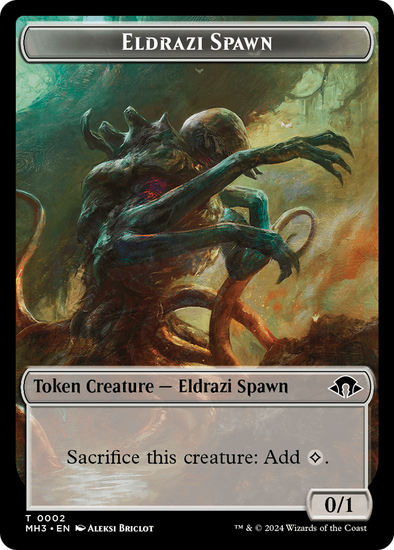 Eldrazi Spawn Token (TMH3)