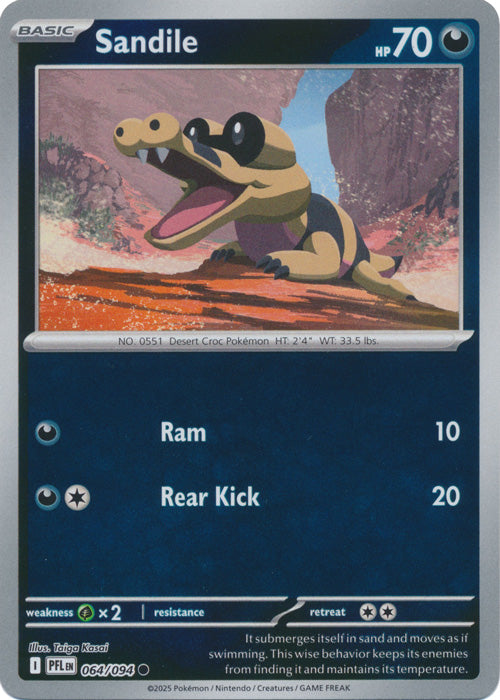 Sandile - 064/094 - Common - Reverse Holo