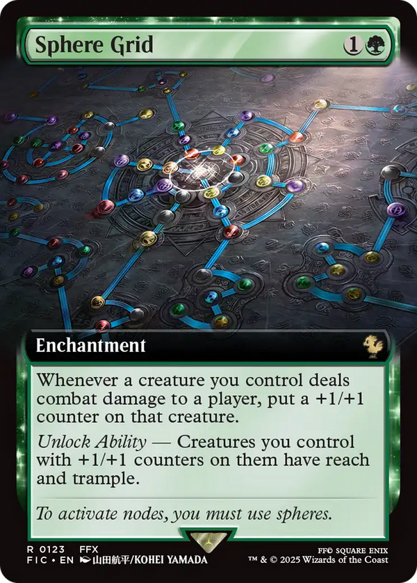 Sphere Grid - Extended Art (FIC)