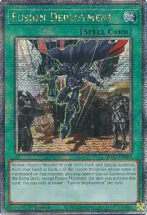 Fusion Deployment - RA02-EN065 - Quarter Century Secret Rare - 1st Edition