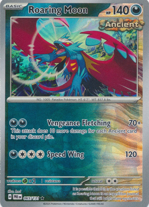 Roaring Moon (Poke Ball Pattern) - 065/131 - Rare