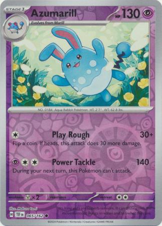 Azumarill - 065/162 - Common - Reverse Holo