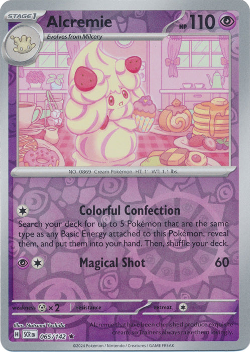 Alcremie - 065/142 - Rare - Reverse Holo