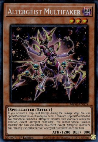 Altergeist Multifaker - MZMI-EN065 - Collector's Rare - 1st Edition