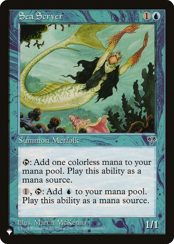 Sea Scryer - MIR Reprint (PLST)