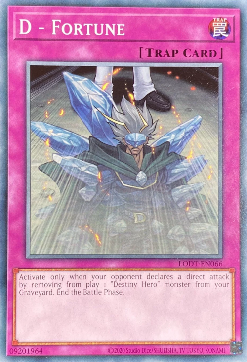 D - Fortune (2020 Date Reprint) - LODT-EN066 - Common