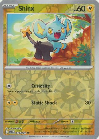 Shinx - 066/167 - Common - Reverse Holo