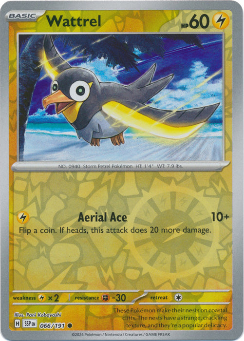 Wattrel - 066/191 - Common - Reverse Holo