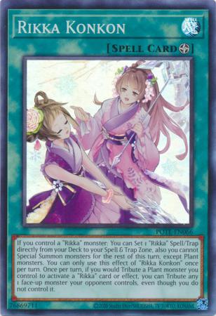 Rikka Konkon - POTE-EN066 - Super Rare - Unlimited