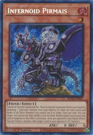 Infernoid Pirmais - BLTR-EN067 - Secret Rare - 1st Edition