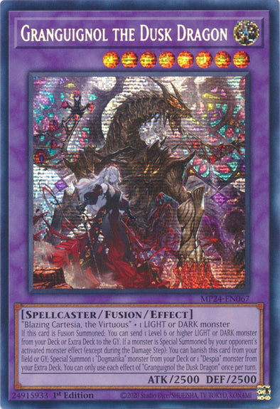 Granguignol the Dusk Dragon - MP24-EN067 - Prismatic Secret Rare - 1st Edition