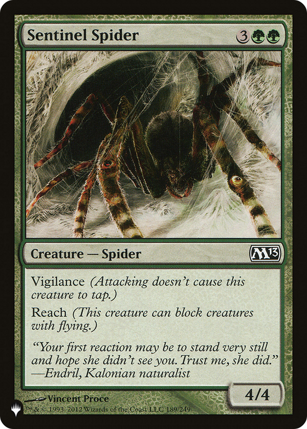 Sentinel Spider - M13 Reprint (PLST)