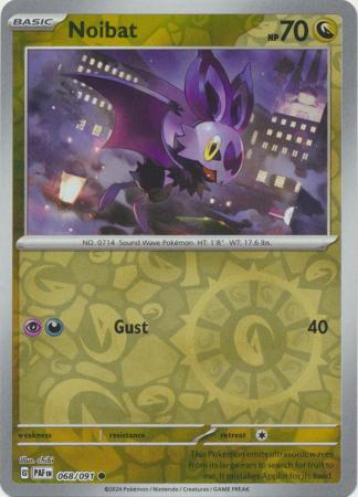 pokemon noibat card 401 Games Canada - Noibat - 068/091 - Common