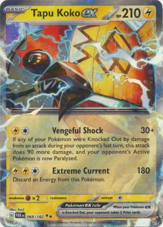 Tapu Koko ex - 068/182 - Double Rare available at 401 Games Canada