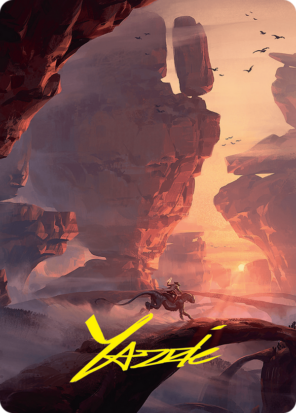Mountain - Art Series (Gold-Stamped Signature) (AFDN)