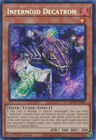 Infernoid Decatron - BLTR-EN069 - Secret Rare - 1st Edition