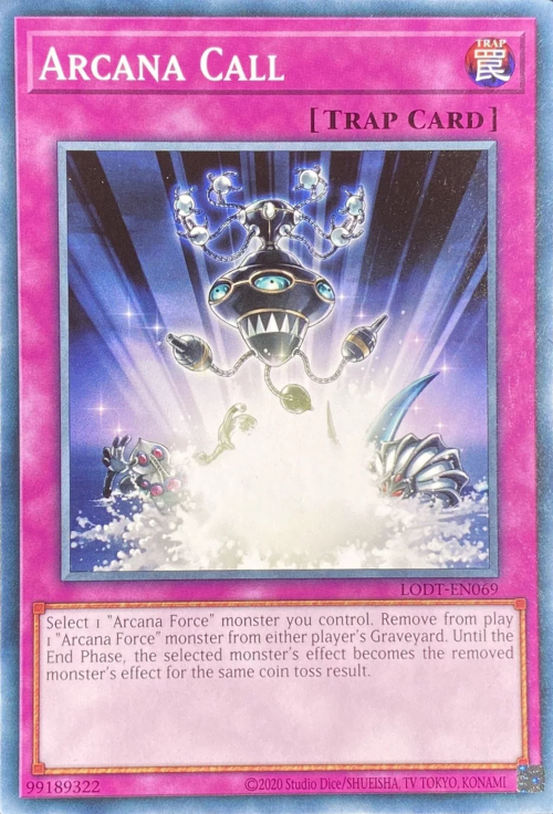 Arcana Call (2020 Date Reprint) - LODT-EN069 - Common