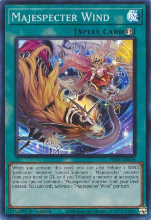 Majespecter Wind - PHNI-EN069 - Super Rare - 1st Edition