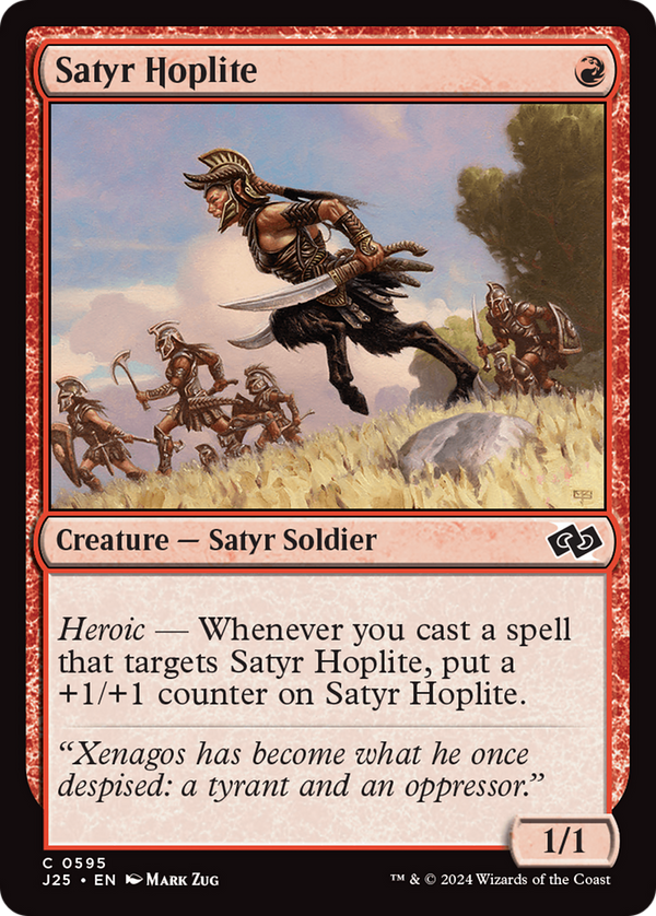 Satyr Hoplite (J25)