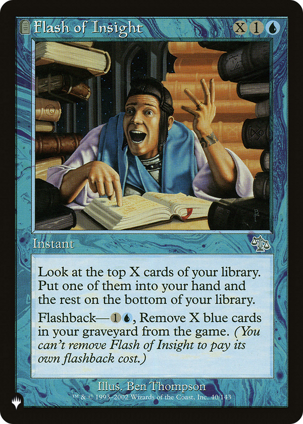 Flash of Insight - JUD Reprint (PLST)
