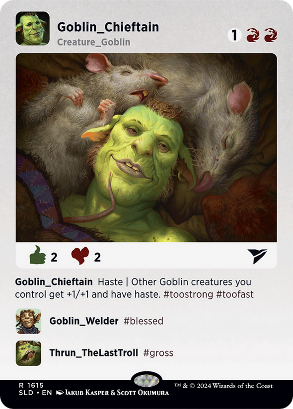 Goblin Chieftain - Goblingram (SLD)