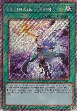 Ultimate Slayer (Platinum Secret Rare) - RA02-EN070 - Platinum Secret Rare - 1st Edition