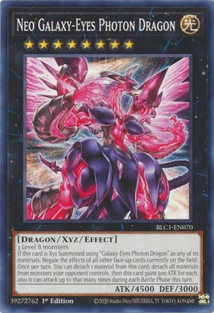 Neo Galaxy-Eyes Photon Dragon - BLC1-EN070 - Common - 1st Edition