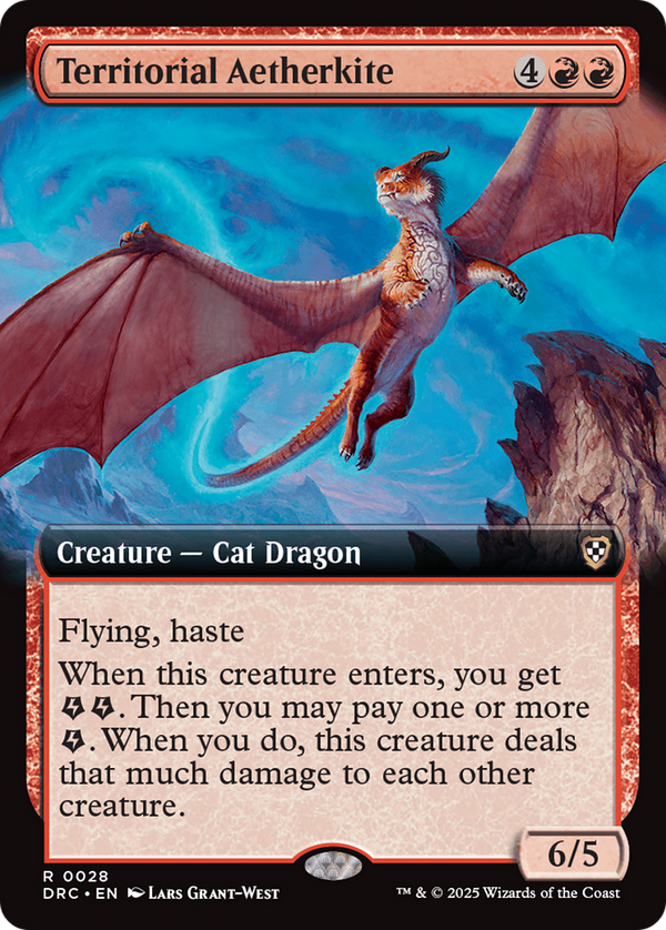 Territorial Aetherkite - Extended Art (DRC)