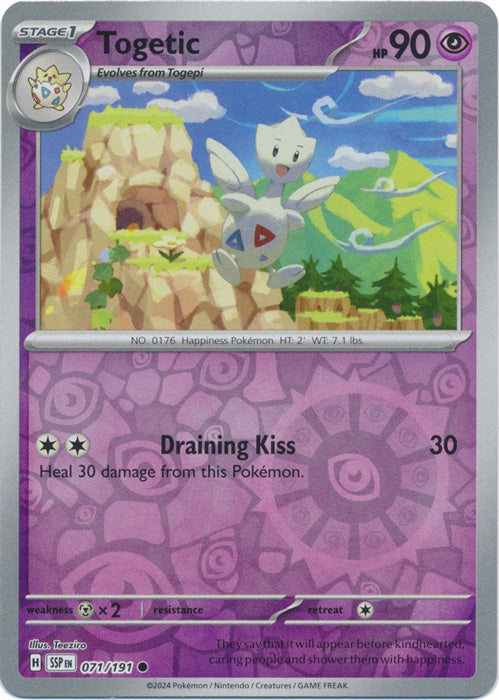 Togetic - 071/191 - Common - Reverse Holo