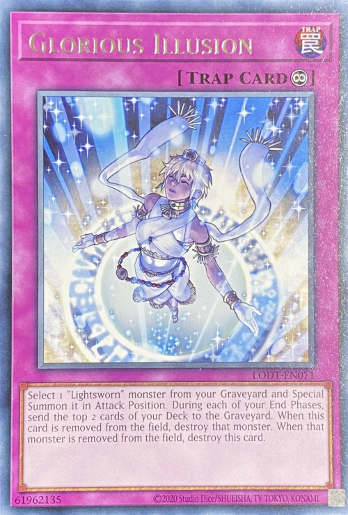 Glorious Illusion (2020 Date Reprint) - LODT-EN071 - Rare